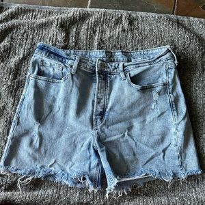 OG Straight High Rise Jean Shorts. Size 16. Old Navy